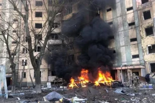 Ουκρανία: Πέντε τραυματίες από έκρηξη σε πολυκατοικία στο Κίεβο
