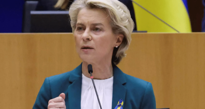 Ούρσουλα φον ντερ Λάιεν: Στηρίζουμε την ευρωπαϊκή πορεία της Ουκρανίας