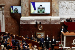 Πόλεμος στην Ουκρανία: Στη Γαλλική Εθνοσυνέλευση μίλησε ο Ζελένσκι - Άφαντος ο υπουργός Άμυνας της Ρωσίας ΟΛΕΣ ΟΙ ΕΞΕΛΙΞΕΙΣ