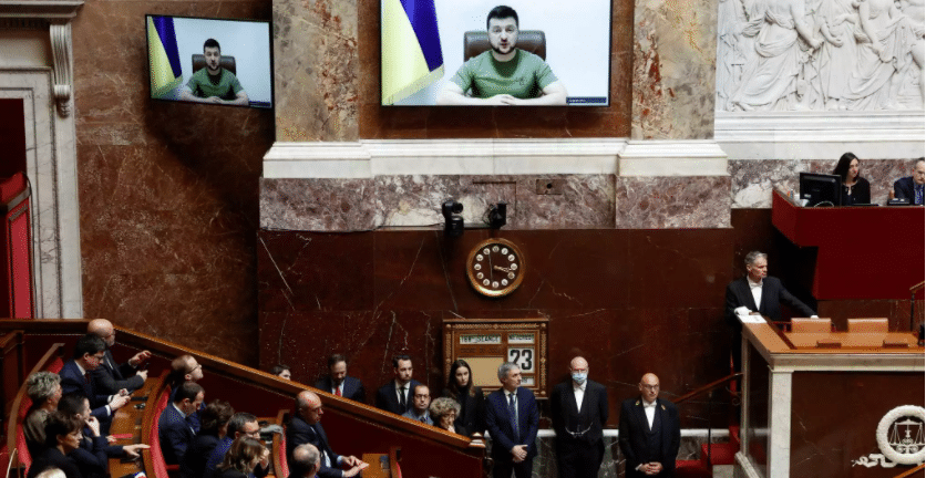 Πόλεμος στην Ουκρανία: Στη Γαλλική Εθνοσυνέλευση μίλησε ο Ζελένσκι - Άφαντος ο υπουργός Άμυνας της Ρωσίας ΟΛΕΣ ΟΙ ΕΞΕΛΙΞΕΙΣ