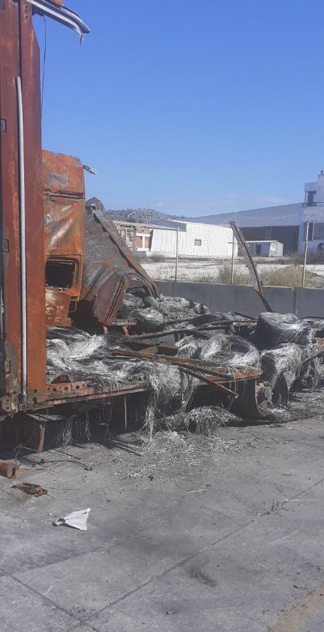 Euroferry Olympia: Ό,τι άφησε πίσω της η φωτιά - Σοκάρουν οι εικόνες των καμένων αυτοκινήτων - ΦΩΤΟ