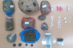 Πάτρα: Συλλήψεις 4 ατόμων για κατοχή εκρηκτικών υλών, όπλων και ναρκωτικών - ΦΩΤΟ