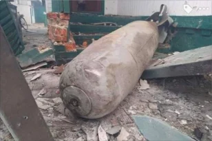Ουκρανία: Βόμβα 500 κιλών έπεσε σε κτίριο κατοικιών και δεν εξερράγη
