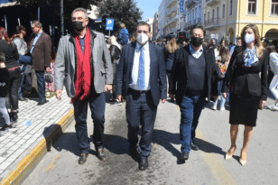 Πάτρα: Ο Δήμαρχος Κ. Πελετίδης στους εορτασμούς της επετείου της 25ης Μαρτίου ΦΩΤΟ