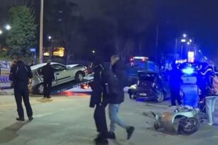 Θεσσαλονίκη: Οδηγός λεωφορείου παρέσυρε 9 αυτοκίνητα και ένα μηχανάκι
