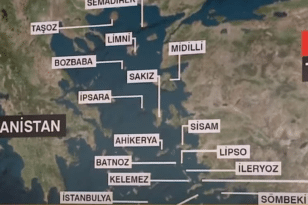 Τουρκικά ΜΜΕ: Πρέπει να πάρουμε με κάποιο τρόπο τα καταληφθέντα νησιά μας – Ο χάρτης με διχοτομημένο το Αιγαίο- ΒΙΝΤΕΟ