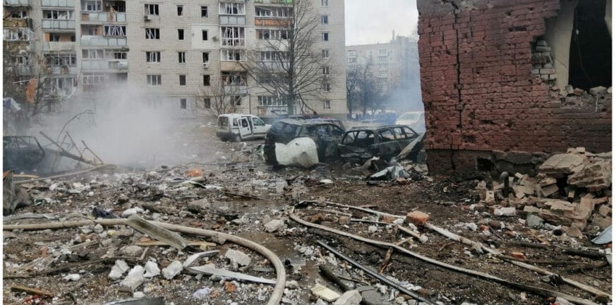 Πόλεμος στην Ουκρανία: Χτυπήθηκε ανθρωπιστικό κονβόι κοντά στο Τσερνίχιβ – Ένας νεκρός, τέσσερις τραυματίες