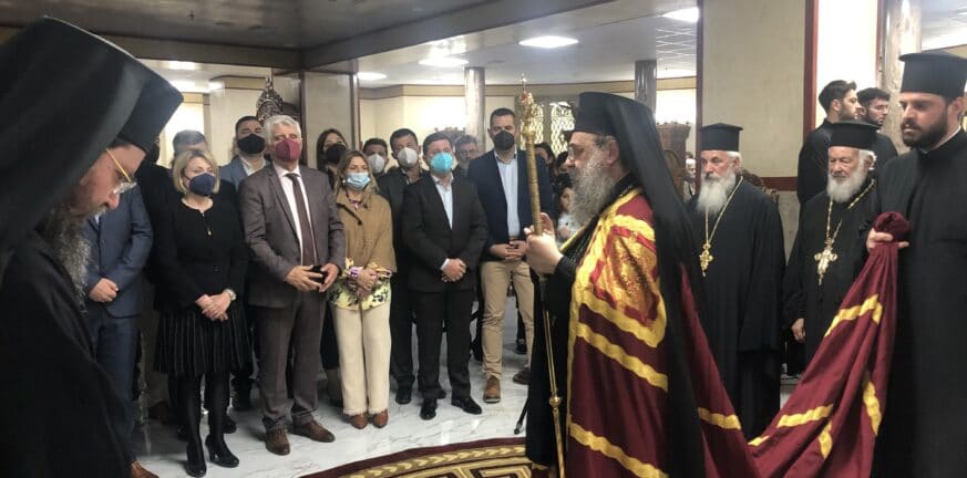 Κάτω Αχαΐα: Η δημοτική αρχή στα Θυρανοίξια του Ναού της Αγίας Αικατερίνης ΦΩΤΟ Κάτω Αχαΐα: Η δημοτική αρχή στα Θυρανοίξια του Ναού της Αγίας Αικατερίνης ΦΩΤΟ