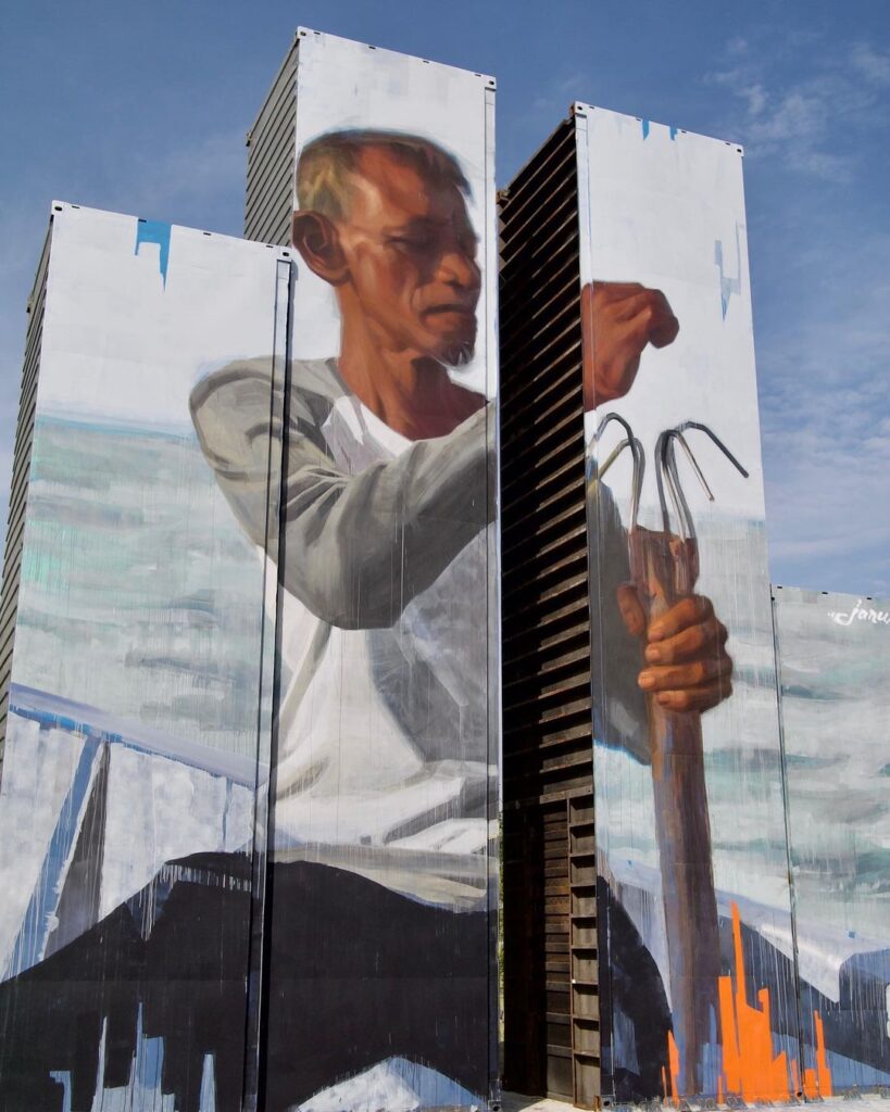 Ο Emmanuel Jarus στην Πάτρα για την 1η τοιχογραφία του ArtWalk 7!
