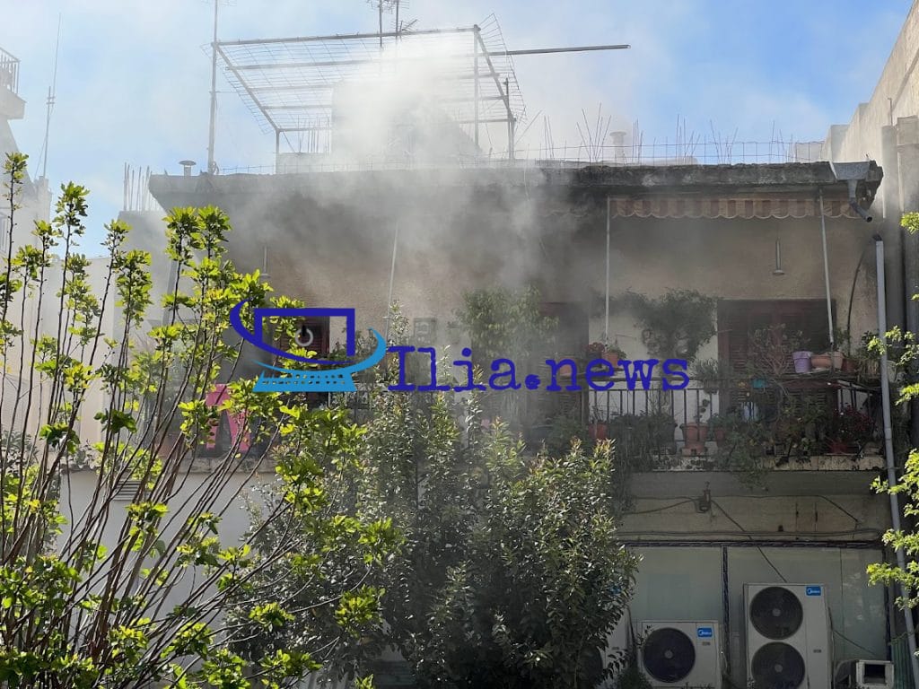 Ηλεία: Φωτιά σε διαμέρισμα στον Πεζόδρομο Αμαλιάδας - ΦΩΤΟ ΒΙΝΤΕΟ