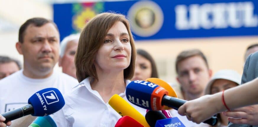 Πρόεδρος Μολδαβίας: «Κάποιοι θέλουν τον πόλεμο στο έδαφός μας»