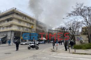 Θεσσαλονίκη: Φωτιά σε κατάστημα στην Τούμπα