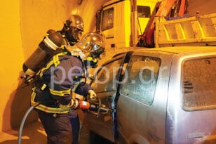 Ολυμπία Οδός: Εγκλωβισμένοι μετά από φωτιά σε σήραγγα - Εντυπωσιακή άσκηση ΦΩΤΟ