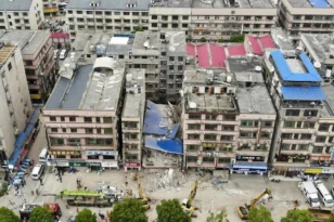 Κατέρρευσε εξαώροφη πολυκατοικία στην Κίνα - Δεκάδες αγνοούμενοι - ΒΙΝΤΕΟ