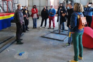Επισκέψεις μαθητών απ' όλη την Ελλάδα στο Καρναβαλικό Συνεργείο - ΦΩΤΟ