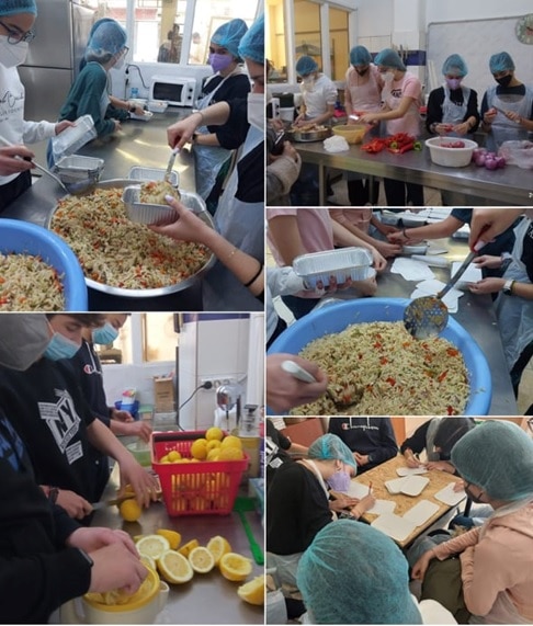 Πάτρα: Τα παιδιά του δικτύου σχολείων Αχαΐας Λαβύρινθος μαγείρεψαν για τα παιδιά στέλνοντας το δικό τους μήνυμα ανθρωπιάς