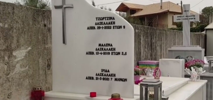 Πάτρα: Η οικογένεια της Ρούλας έβαλε τις φωνές... για την κατάσταση στον τάφο της Τζωρτζίνας και Ίριδας
