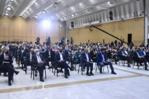 ΝΔ - Προσυνέδριο: Χαιρετισμοί υφυπουργών, βουλευτών και κομματικών στελεχών στη Θεσσαλονίκη