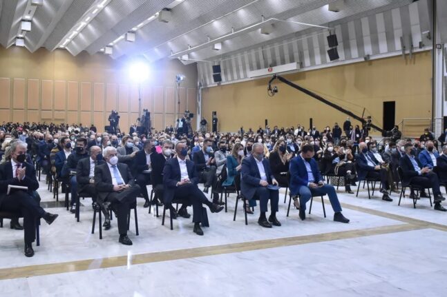 ΝΔ - Προσυνέδριο: Χαιρετισμοί υφυπουργών, βουλευτών και κομματικών στελεχών στη Θεσσαλονίκη