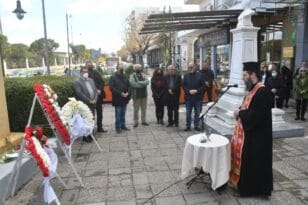 Πάτρα: Ο Δήμος τίμησε τη μνήμη των έξι νεκρών της οδού Βότση - ΦΩΤΟ