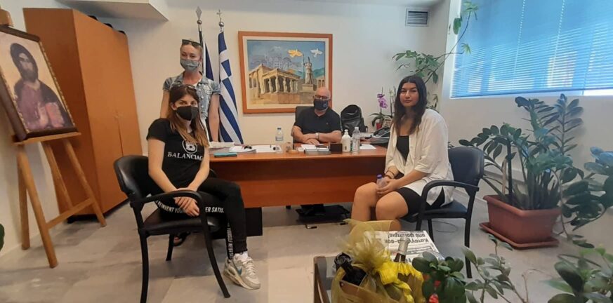 Συνάντηση Σακελλαρόπουλου με σπουδαστές «Αμπελουργίας και Οινολογίας» του Δ.ΙΕΚ Δυτικής Αχαΐας Σακελλαρόπουλου