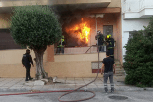 Τραγωδία στην Ηλιούπολη: Φωτιά σε διαμέρισμα με δύο νεκρά αδέλφια