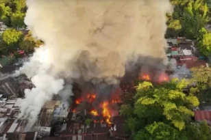Φιλιππίνες: Οκτώ νεκροί ανάμεσα τους και παιδιά από φωτιά σε παραγκούπολη