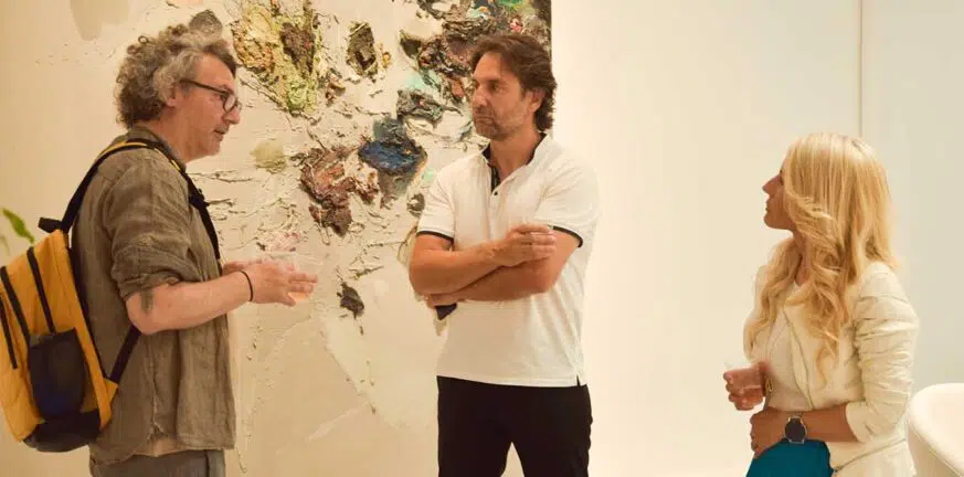 Πάτρα: Εγκαινιάστηκε η έκθεση του Πάνου Φαμέλη «Hybridstate» στον χώρο «Tatiana Dimou | Artists» - ΦΩΤΟ