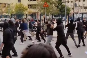 Θεσσαλονίκη: Βίντεο από τα όσα έγιναν στη πορεία - Οι επιθέσεις στους αστυνομικούς