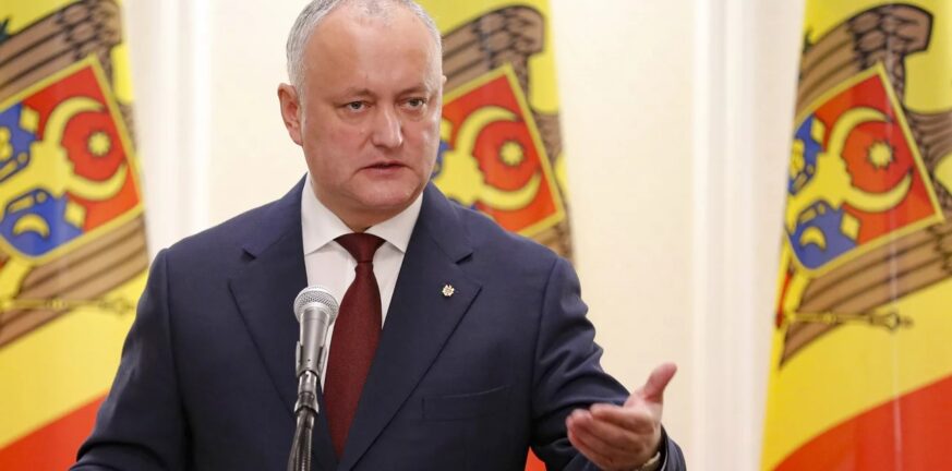 Μολδαβία: Διαψεύδει το κόμμα του, ότι συνελήφθη ο φιλορώσος, πρώην πρόεδρος