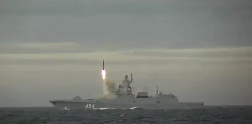 Ρωσία: Δοκιμαστική εκτόξευση με τον υπερηχητικό πύραυλο τύπου κρουζ