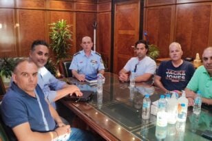 Συνάντηση αντιπροσωπείας της ΕΑΥΑ με τον Αρχηγό της Ελληνικής Αστυνομίας Αντιστράτηγο Σκούμα Κωνσταντίνο