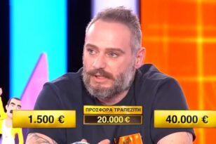 Deal: Ο Μάριος αρνήθηκε τις 20.000 ευρώ – Η συγκινητική ιστορία για τη φίλη του με καρκίνο BINTEO