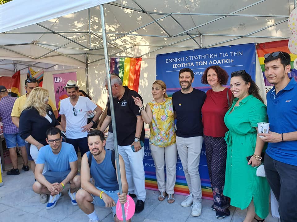 Στο Athens Pride υπουργοί της κυβέρνησης και στελέχη κομμάτων -Ανάμεσά τους Σκέρτσος, Γιατρομανωλάκης, Πατέλης