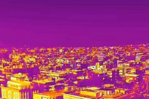 Καύσωνας: Εικόνες σοκ από θερμική κάμερα - Στο «κόκκινο» όλη η Αττική ΒΙΝΤΕΟ