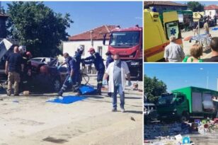 Φρικτό τροχαίο στη Καβάλα: Σκοτώθηκαν δυο επιβάτες και ένας πεζός - ΦΩΤΟ