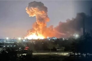 Πόλεμος στην Ουκρανία: Ρωσικοί πύραυλοι έπληξαν ένα εργοστάσιο παραγωγής αερίου στο Ιζιούμ
