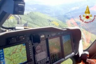 Ιταλία: O πιλότος του αεροπλάνου φέρεται να προσέκρουσε σε πλαγιά σε υψόμετρο 1.922 μέτρων