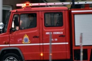 Φωτιά στη Χαλκίδα - Συναγερμός στην Πυροσβεστική ΦΩΤΟ