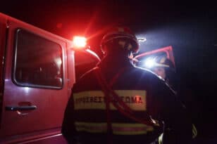 Κρήτη: Τραυματίστηκε πυροσβέστης στη φωτιά που είχε εκδηλωθεί σε γεωργικές εκτάσεις 