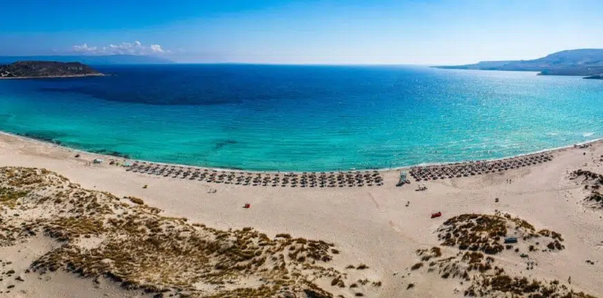 Σίμος - Ελαφόνησος: Μία από τις πιο ωραίες παραλίες της Ελλάδας - Πρόσβαση με αυτοκίνητο