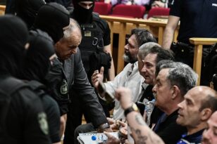 Δίκη Χρυσής Αυγής: «Πολιτικός κρατούμενος» δήλωσε ο Γιάννης Λαγός