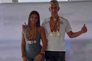 Νίκος και Πένια Σολδάτου έφεραν μετάλλια από το Βουκουρέστι