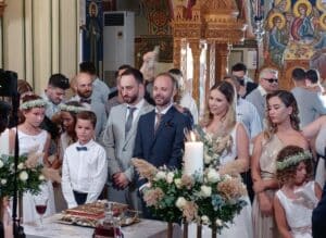 Παντρεύτηκαν Γιώργος Αρτεμιάδης και Χριστινίκη Σπηλιωτοπούλου - Φωτογραφίες