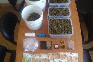 Αγρίνιο: Συνελήφθη διακινητής ναρκωτικών - Κατασχέθηκαν περισσότερα από δυο κιλά κάνναβης ΦΩΤΟ
