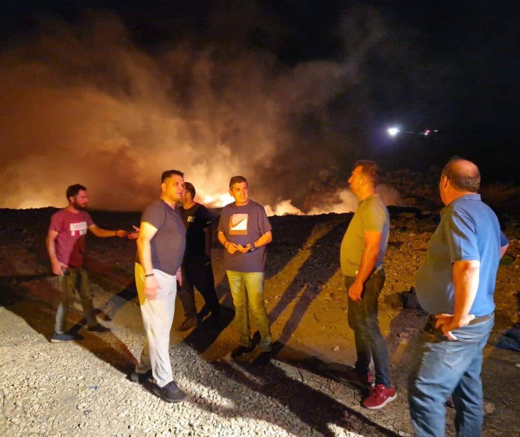 Αχαΐα - ΧΥΤΑ Φλόκα: Συναγερμός και επιπλέον μέτρα μετά την «περίεργη» φωτιά - Τι αποφασίστηκε