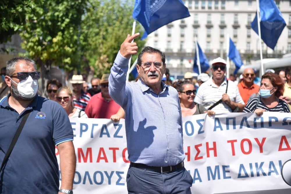 Κινητοποίηση Δήμου Πατρέων στην Αθήνα -Κ. Πελετίδης: «Η κυβέρνηση δεν θέλει να λύση το θέμα» - ΦΩΤΟ