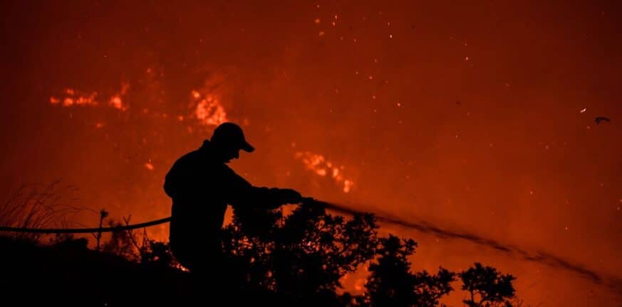 Νύχτα αγωνίας στον Έβρο - Η φωτιά κινείται σε παρθένο δάσος