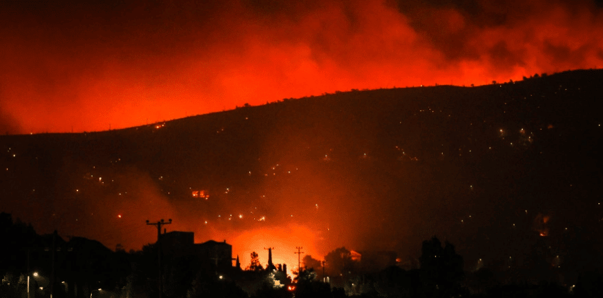 Φωτιά στην Πεντέλη: Το Αστεροσκοπείο είχε προειδοποιήσει για τον κίνδυνο μία ημέρα πριν ΦΩΤΟ