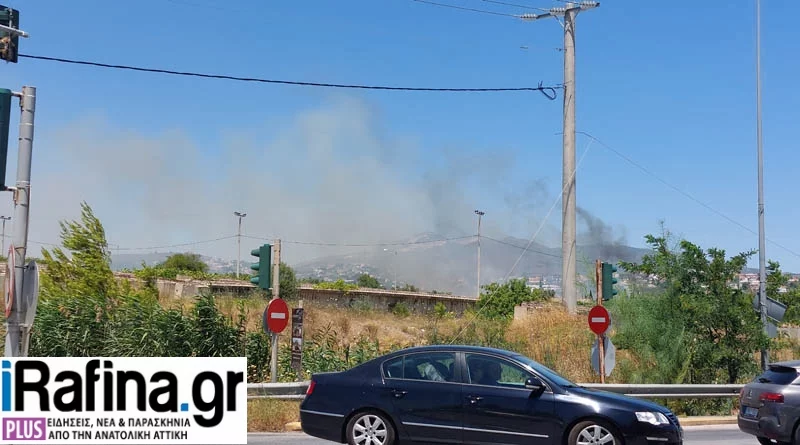Πικέρμι: Υπό μερικό έλεγχο η φωτιά κοντά στη Λεωφόρο Μαραθώνος